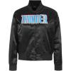 Pro Standard womens Pro Standard Womens Nba Classic Chenille Satin Jacket(Black)