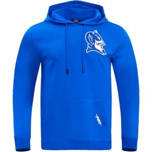 Pro Standard Mens College Classic Chenille Cotton Double Knit Pull Over Hoodie(Royal Blue)