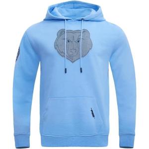 Pro Standard Mens NBA Reverse French Terry Pull Over Hoodie(University Blue)