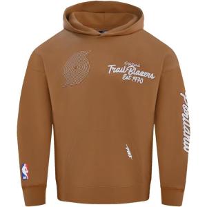 Pro Standard Mens NBA Reverse French Terry Pull Over Hoodie(White)