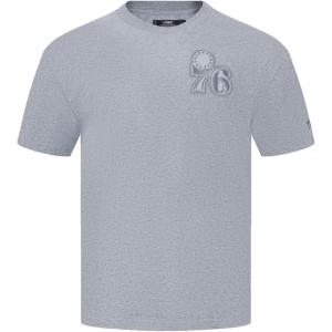 Pro Standard NBA Mens Mens NBA Neutral Cotton Short Sleeve Tee(Dark Heather Gray)