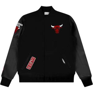 Pro Standard NBA boys Pro Standard Big Boys Nba Classic Chenille Wool Varsity Jacket(Jet Black)