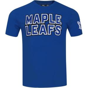 Pro Standard NHL Mens Mens NHL Classic Chenille Short Sleeve Tee(Dodger Blue)