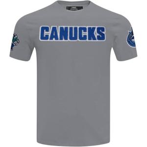 Pro Standard NHL Mens Mens NHL Classic Chenille Short Sleeve Tee(Gray)