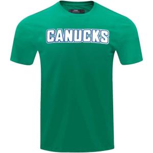 Pro Standard NHL Mens Mens NHL Classic Chenille Short Sleeve Tee(Kelly Green)