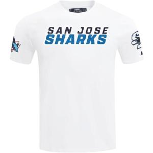 Pro Standard NHL Mens Mens NHL Classic Chenille Short Sleeve Tee(White)