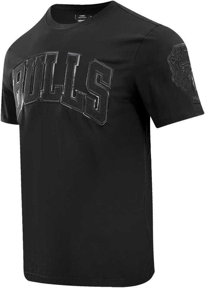 image:imageMens NBA Classic Triple Black Cotton Short Sleeve TeeBlack