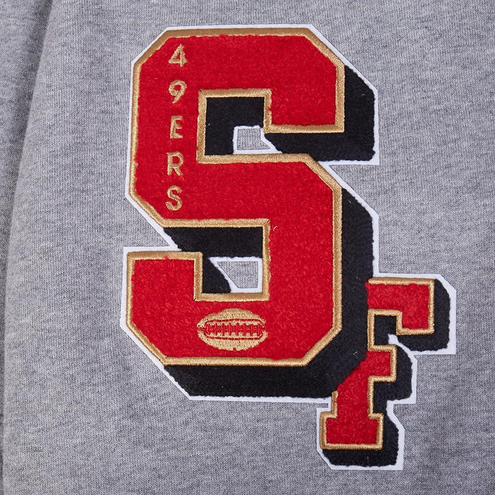 image:imagePro Standard Mens NFL Best Of Varsity JacketDark Heather Gray