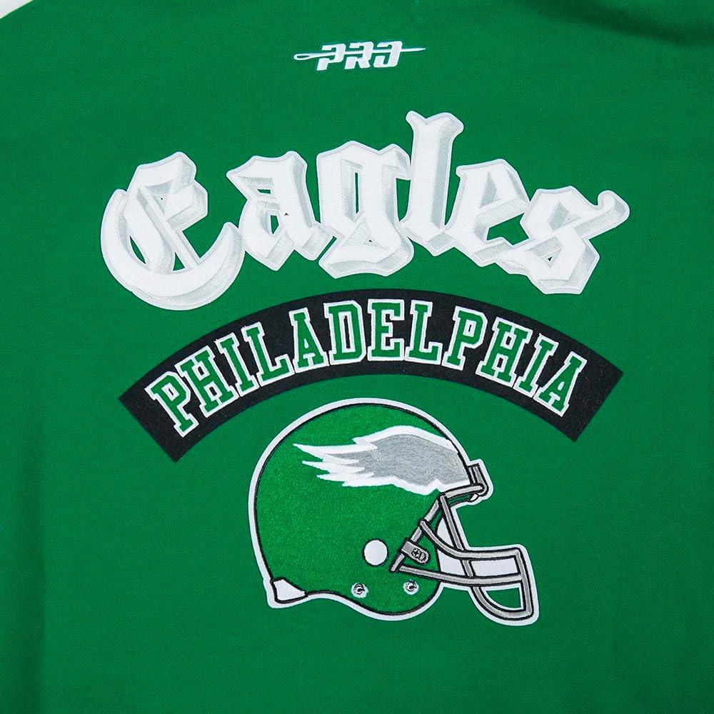 image:imagePro Standard Mens NFL Best Of Varsity JacketKelly Green