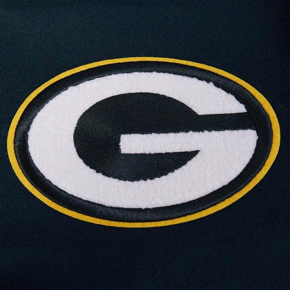 image:imagePro Standard Mens NFL Green Bay Packers Old English Varsity Jacket