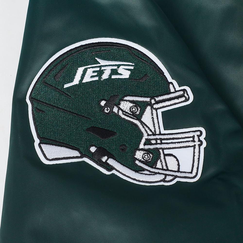 image:imagePro Standard Mens NFL New York Jets Old English Satin Jacket