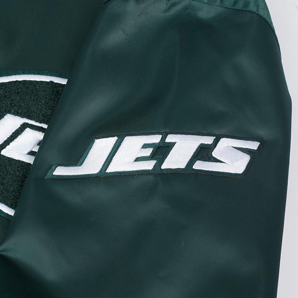 image:imagePro Standard Mens NFL New York Jets Old English Satin Jacket