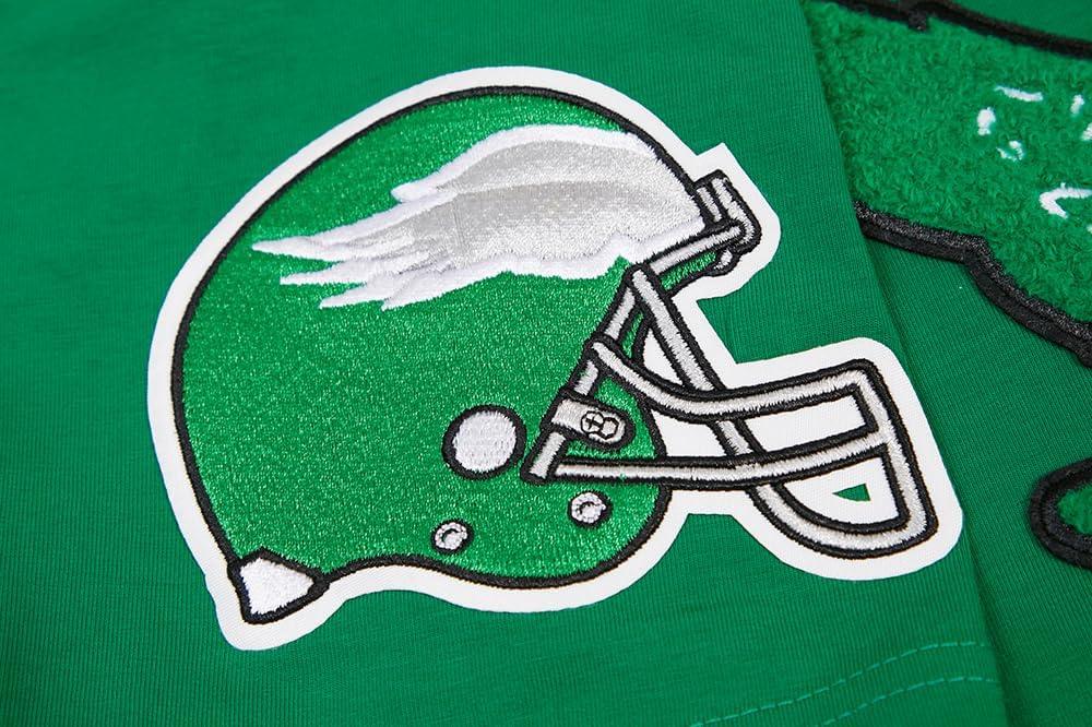 image:imagePro Standard Mens NFL Philadelphia Eagles Old English Short Sleeve Tee Kelly Green