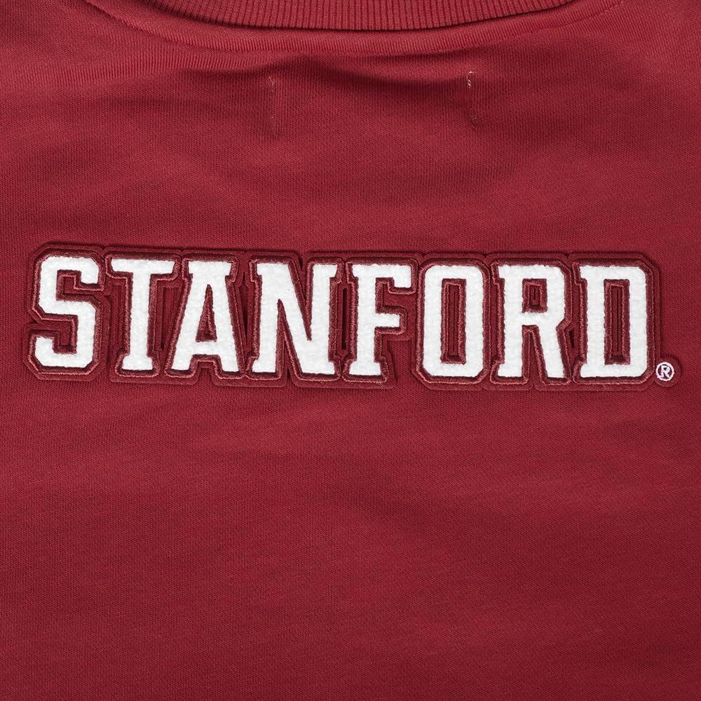 image:imagePro Standard NCAA womens Womens College Classic Essentials Brushed Back French Terry Crewneck SweatshirtCardinal Red