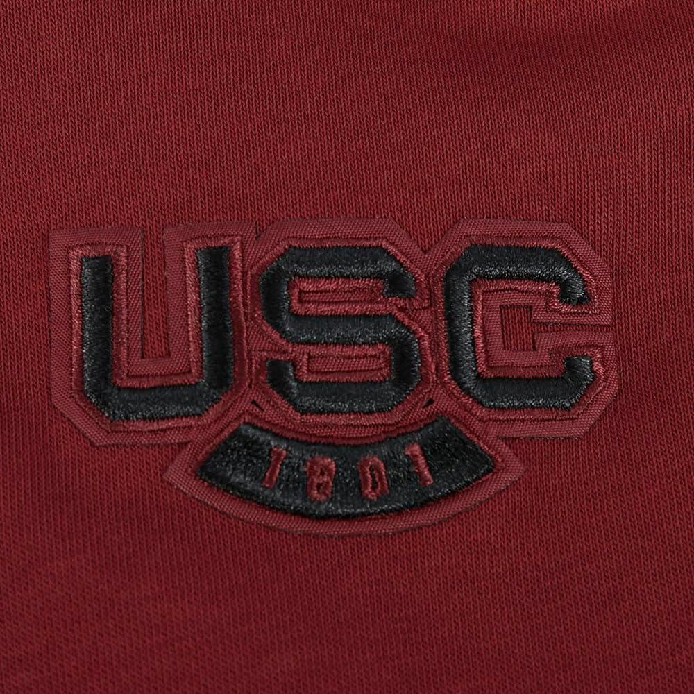 image:imagePro Standard NCAA womens Womens College Classic Essentials Brushed Back French Terry Crewneck SweatshirtCardinal Red