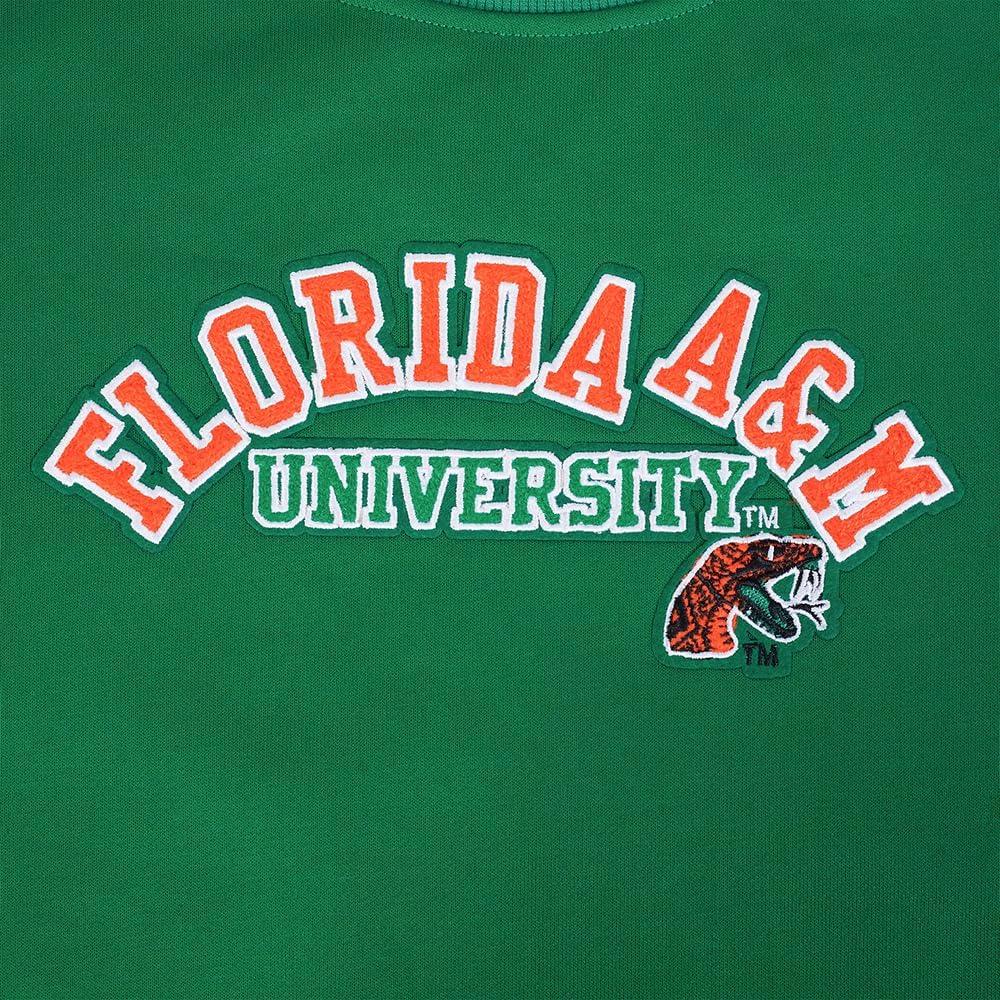 image:imagePro Standard NCAA womens Womens College Classic Essentials Brushed Back French Terry Crewneck SweatshirtKelly Green