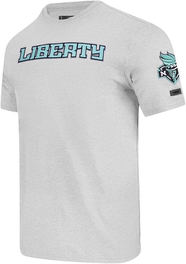 image:imagePro Standard WNBA Mens Mens WNBA Classic Chenille Cotton Short Sleeve TeeHeather Grey