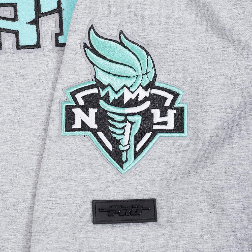 image:imagePro Standard WNBA Mens Mens WNBA Classic Chenille Cotton Short Sleeve TeeHeather Grey