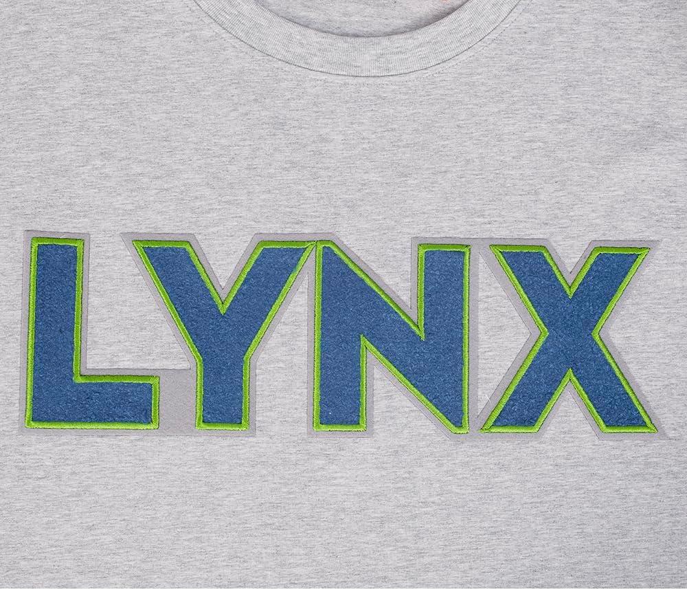 image:imagePro Standard WNBA Mens Mens WNBA Classic Chenille Cotton Short Sleeve TeeHeather Grey