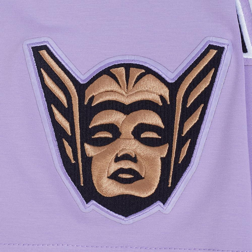 image:imagePro Standard WNBA Mens Mens WNBA Classic Chenille Cotton Short Sleeve TeeLilac