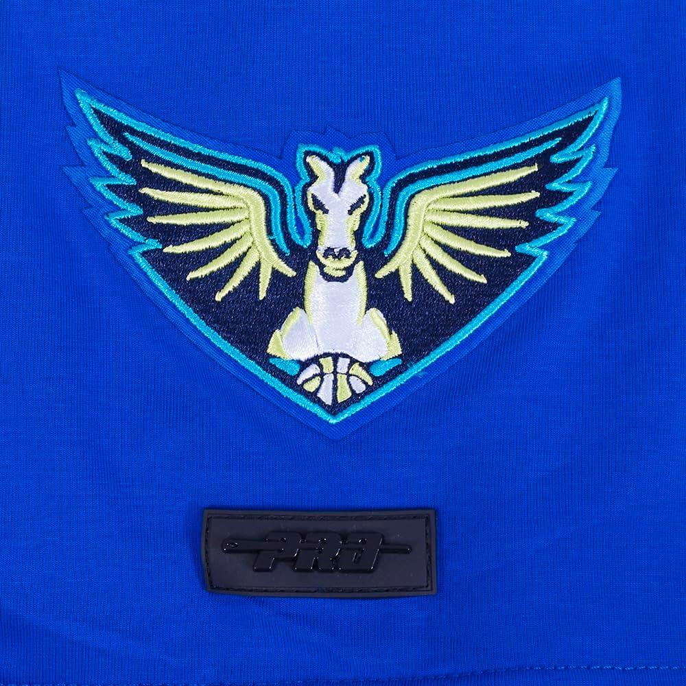 image:imagePro Standard WNBA Mens Mens WNBA Classic Chenille Cotton Short Sleeve TeeRoyal Blue