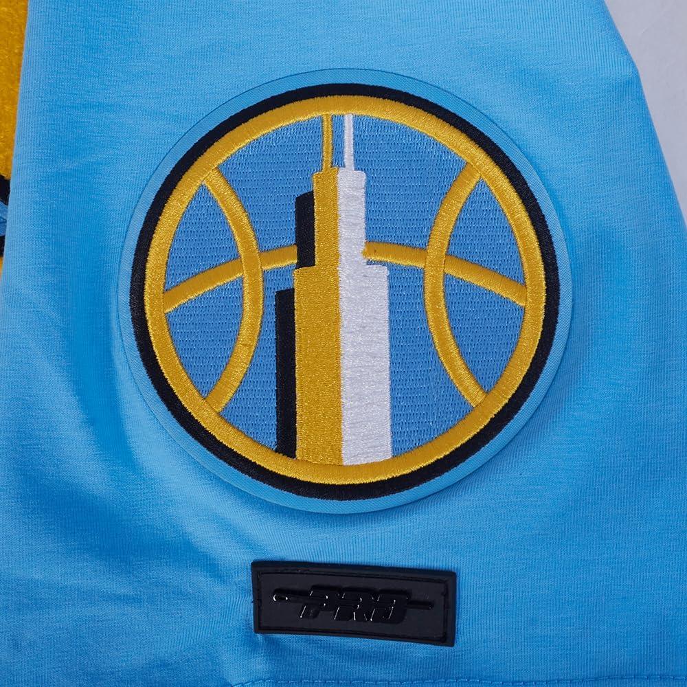 image:imagePro Standard WNBA Mens Mens WNBA Classic Chenille Cotton Short Sleeve TeeUniversity Blue