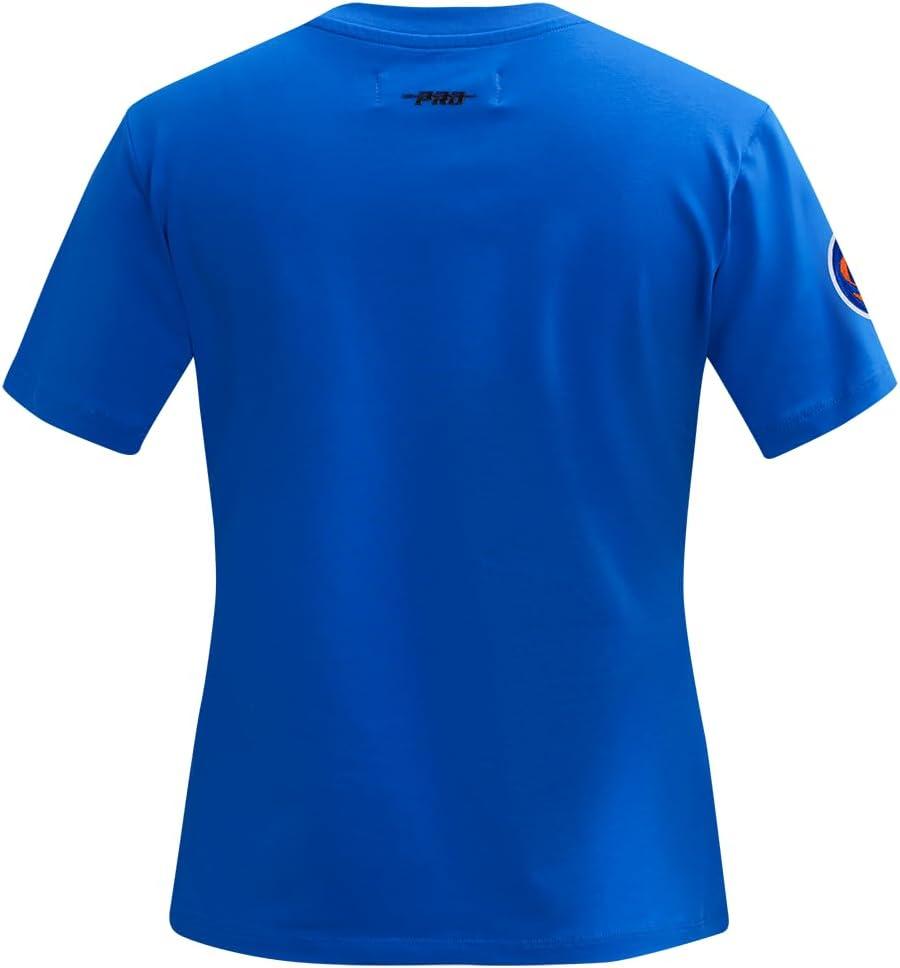 image:imageWomens NBA Classic Chenille Cotton Short Sleeve Slim Fit TeeRoyal Blue