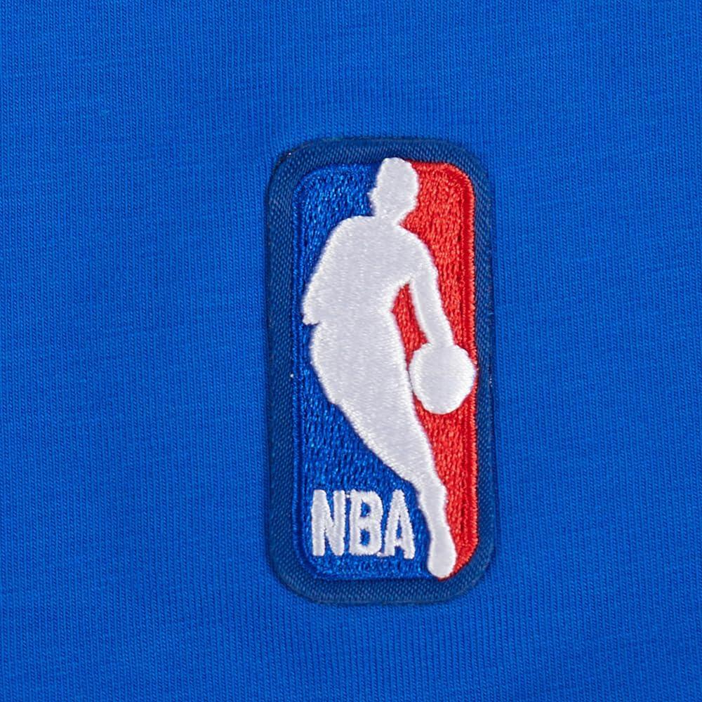 image:imageWomens NBA Classic Chenille Cotton Short Sleeve Slim Fit TeeRoyal Blue