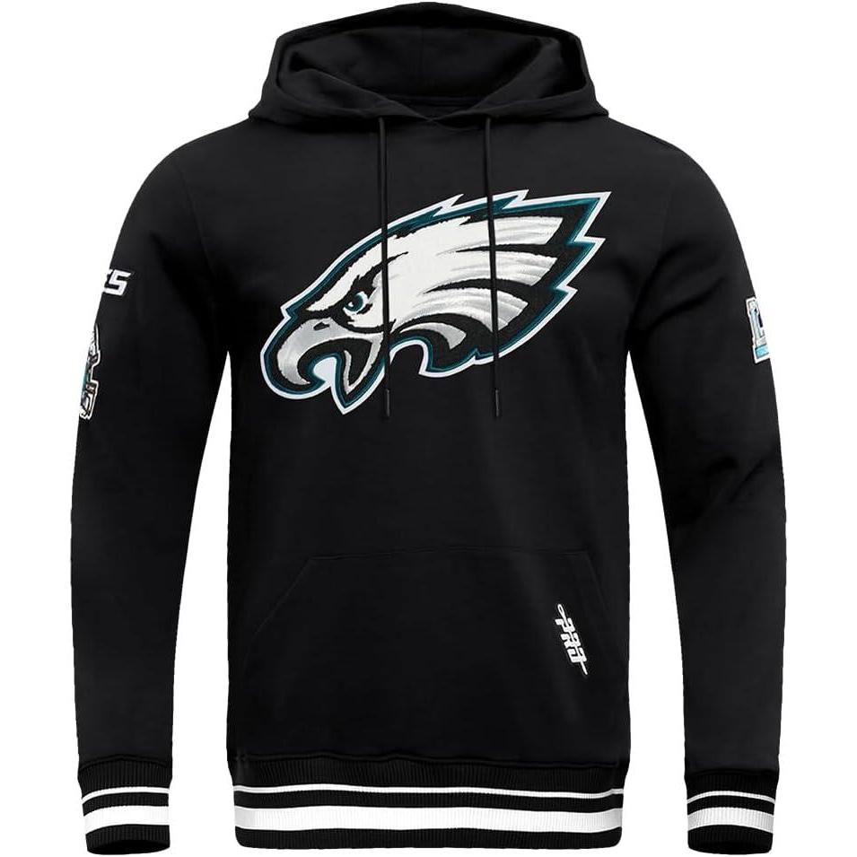 image:imagePro Standard Mens NFL Classic Satin Pull Over HoodieBlack