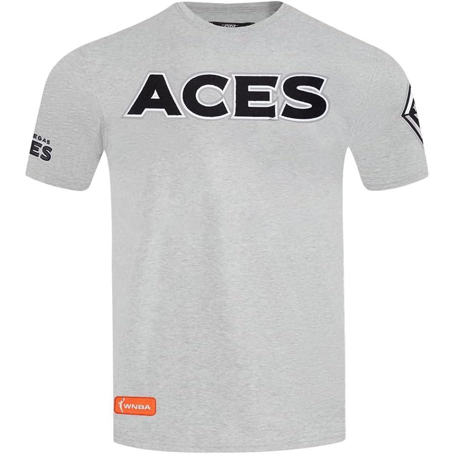 image:imagePro Standard WNBA Mens Mens WNBA Classic Chenille Cotton Short Sleeve TeeHeather Grey