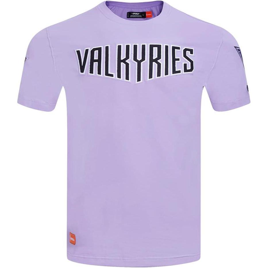 image:imagePro Standard WNBA Mens Mens WNBA Classic Chenille Cotton Short Sleeve TeeLilac