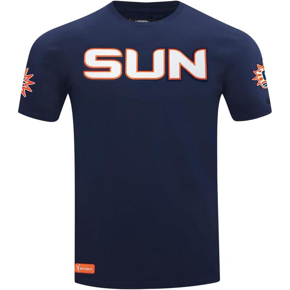 image:imagePro Standard WNBA Mens Mens WNBA Classic Chenille Cotton Short Sleeve TeeMidnight Navy