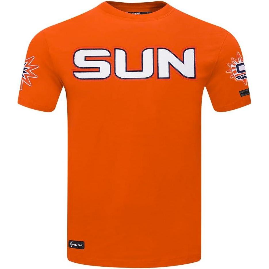 image:imagePro Standard WNBA Mens Mens WNBA Classic Chenille Cotton Short Sleeve TeeOrange