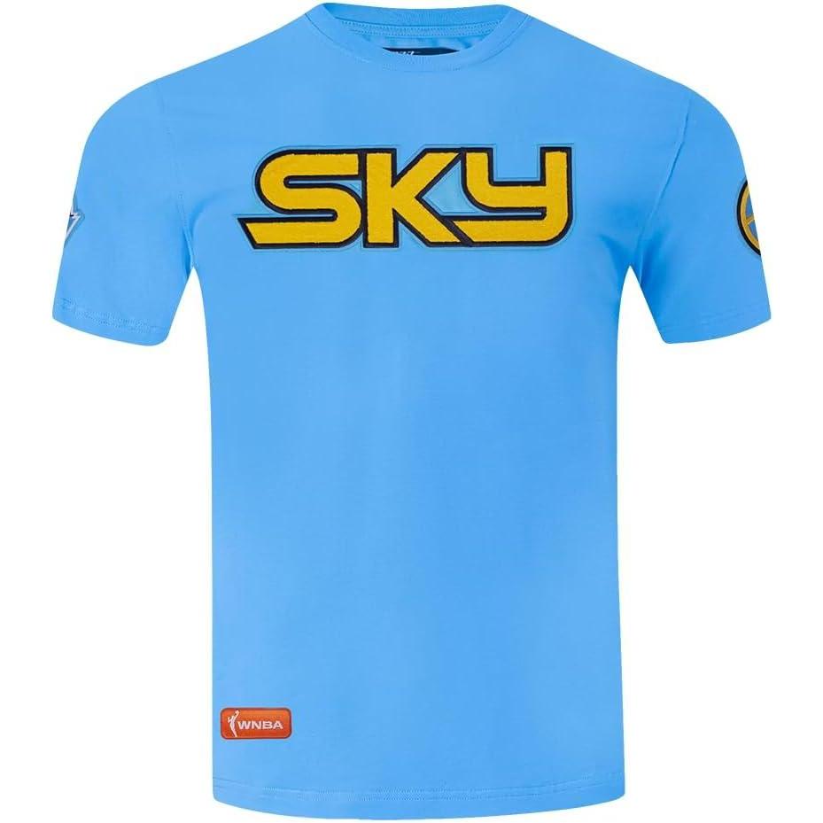 image:imagePro Standard WNBA Mens Mens WNBA Classic Chenille Cotton Short Sleeve TeeUniversity Blue