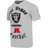 NFL LAS VEGAS RAIDERS OLD ENGLISH MEN’S TEE (HEATHER GREY)(Heather Grey)