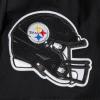 NFL PITTSBURGH STEELERS OLD ENGLISH MEN’S TEE (BLACK)(Black)