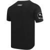 NFL PITTSBURGH STEELERS OLD ENGLISH MEN’S TEE (BLACK)(Black)