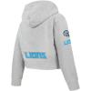 Pro Standard Big Girls NFL Classic Essentials Full Zip Hoodie(Heather Grey)