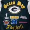 Pro Standard Mens NFL Green Bay Packers Old English Varsity Jacket