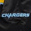 Pro Standard Mens NFL Los Angeles Chargers Old English Satin Jacket