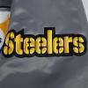 Pro Standard Mens NFL Pittsburgh Steelers Old English Satin Jacket