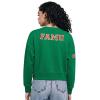 Pro Standard NCAA womens Womens College Classic Essentials Brushed Back French Terry Crewneck Sweatshirt(Kelly Green)