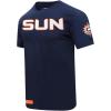 Pro Standard WNBA Mens Mens WNBA Classic Chenille Cotton Short Sleeve Tee(Midnight Navy)