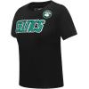 Womens NBA Classic Chenille Cotton Short Sleeve Slim Fit Tee(Black)