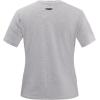Womens NBA Classic Chenille Cotton Short Sleeve Slim Fit Tee(Heather Grey)