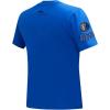 Womens NBA Classic Chenille Cotton Short Sleeve Slim Fit Tee(Royal Blue)