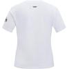Womens NBA Classic Chenille Cotton Short Sleeve Slim Fit Tee(White)