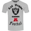 NFL LAS VEGAS RAIDERS OLD ENGLISH MEN’S TEE (HEATHER GREY)(Heather Grey)