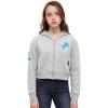 Pro Standard Big Girls NFL Classic Essentials Full Zip Hoodie(Heather Grey)