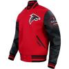 Pro Standard Mens NFL Atlanta Falcons Old English Varsity Jacket
